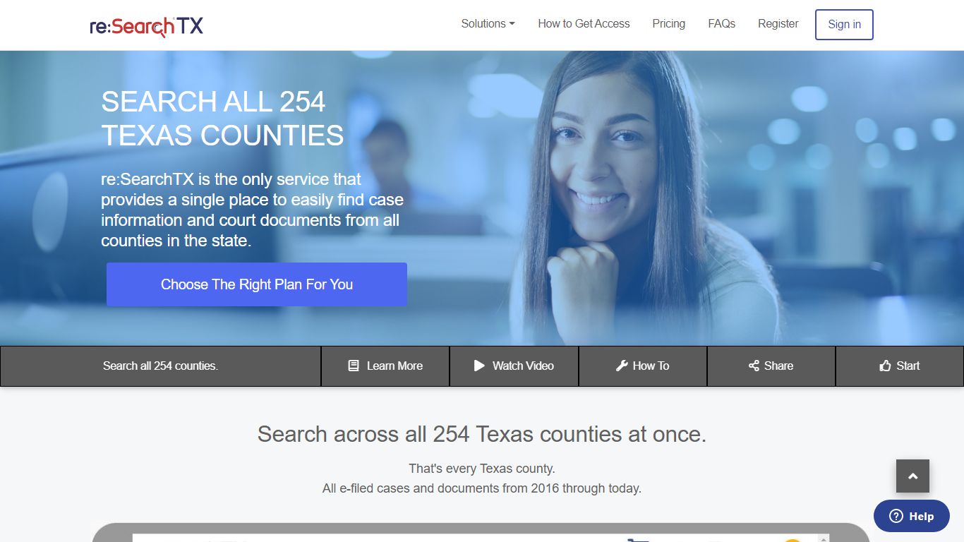 SEARCH ALL 254 TEXAS COUNTIES - txcourts.gov